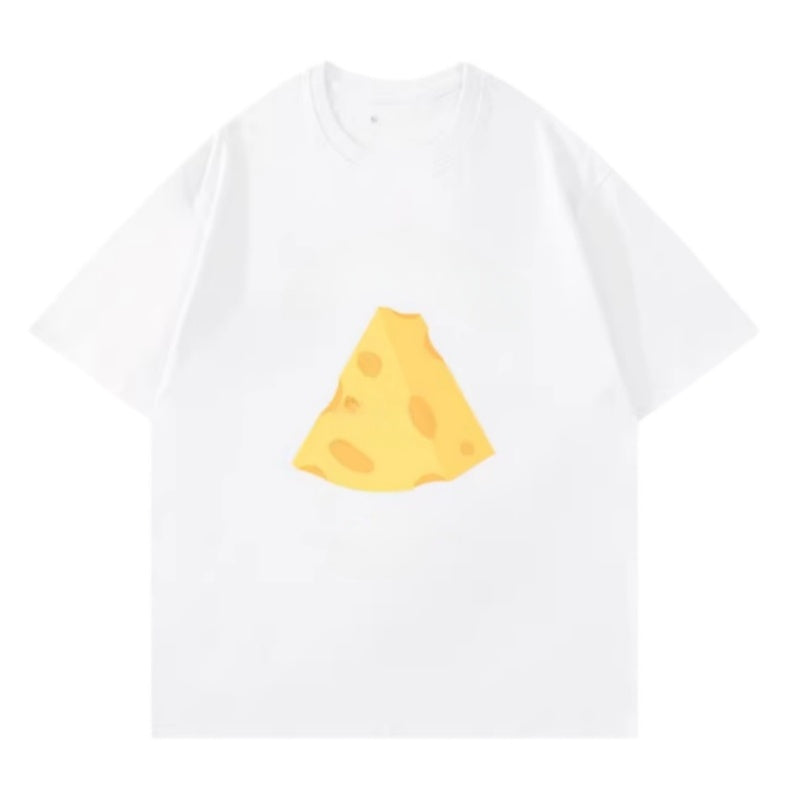 Cheese Print T-Shirt